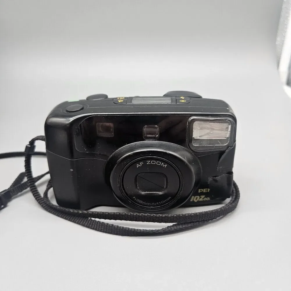 PENTAX IQZoom 115 Date Defective Powers On 35mm Point And Shoot Camera For Parts